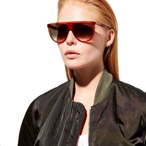 thin shadow sunglasses in acetate celine|SUNGLASSES WOMEN .